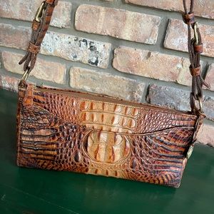 Vintage Brahmin Meg Toasted Almond shoulder bag